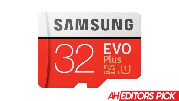 AH Editors Pick Samsung EVO Plus microSD card
