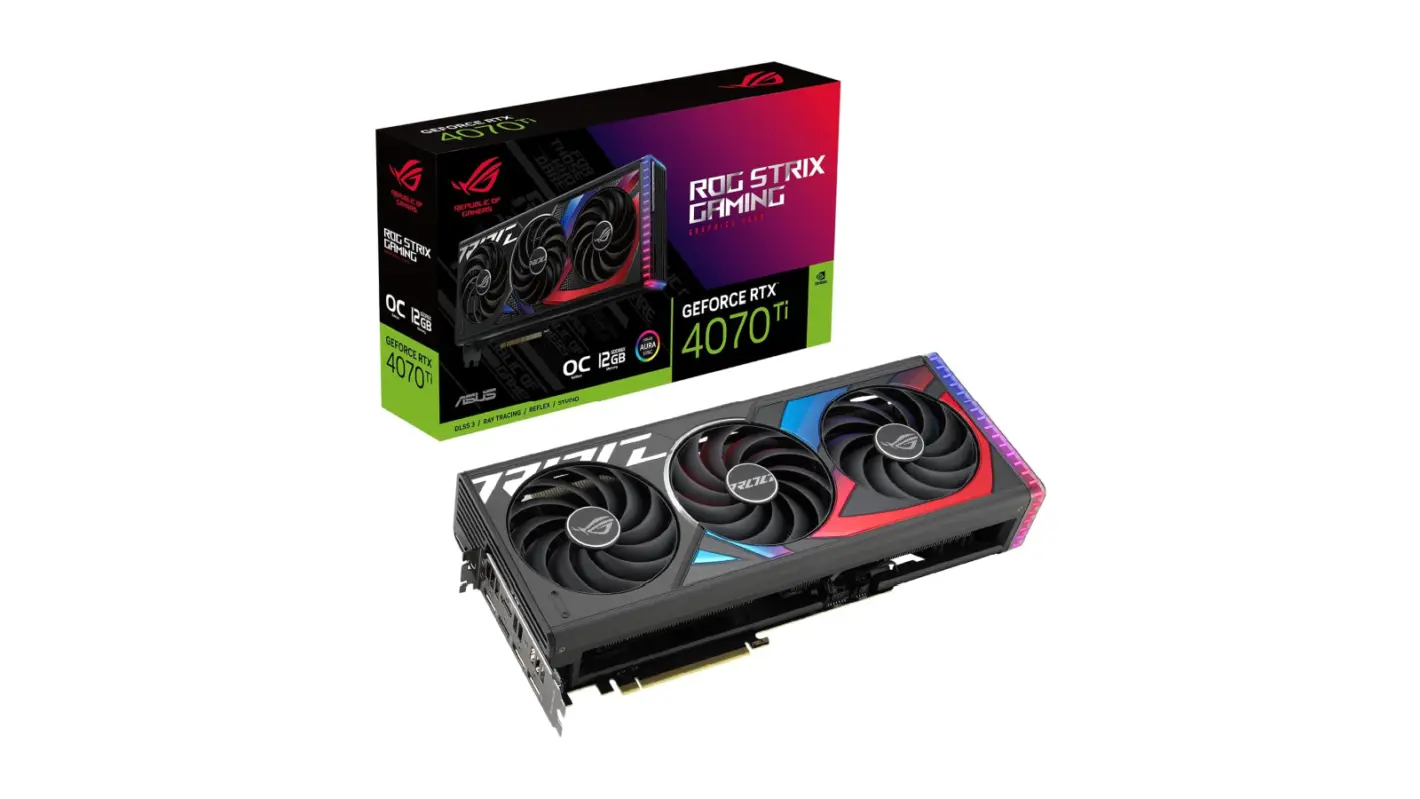 Featured image for Grab the ASUS ROG Strix RTX 4070 Ti GPU for only $899