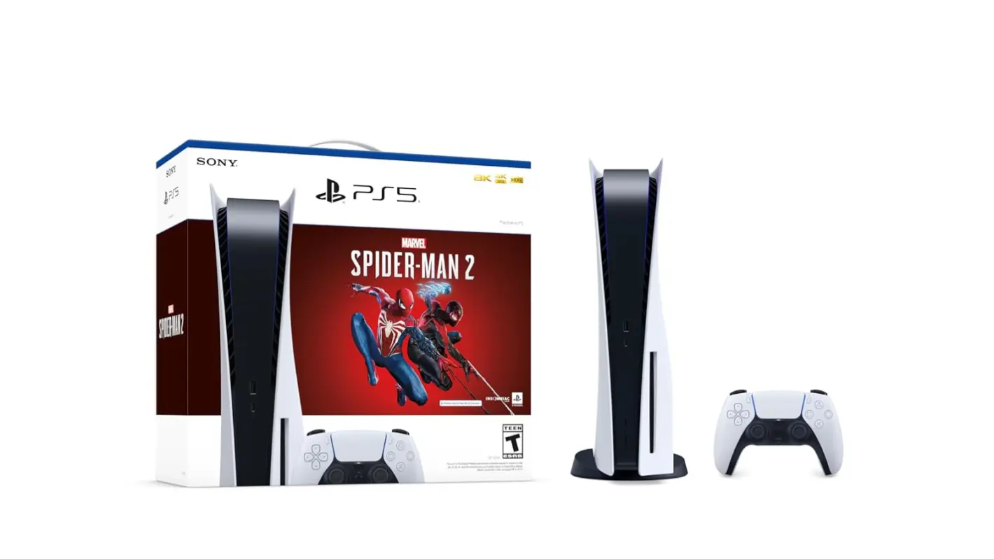 Featured image for You Can Buy the Sony PlayStation 5 Spider-Man 2 Bundle for $499