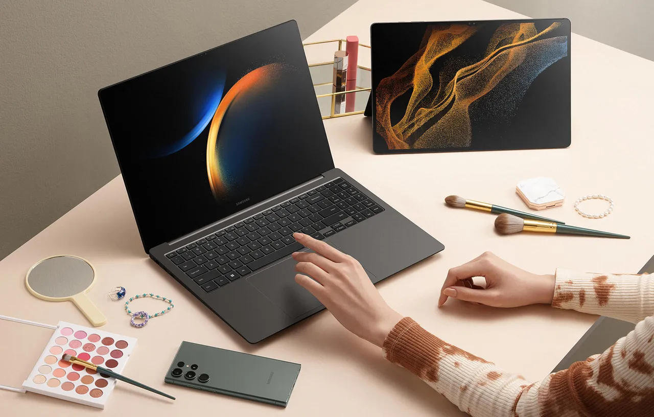 Featured image for Samsung Galaxy Book 4 design revealed by leaked renders